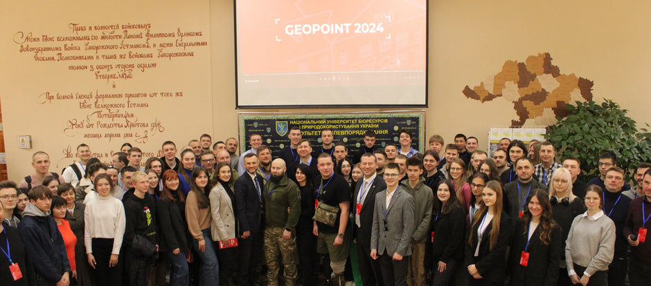 DroneUA взяла участь у GEOPOINT 2024 - Міжнародній конференції молодих вчених і студентів у НУБіП