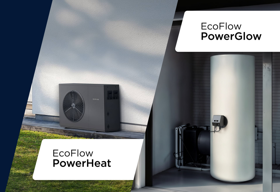 Новинки від EcoFlow: EcoFlow PowerHeat та EcoFlow PowerGlow  для обігріву ваших домівок