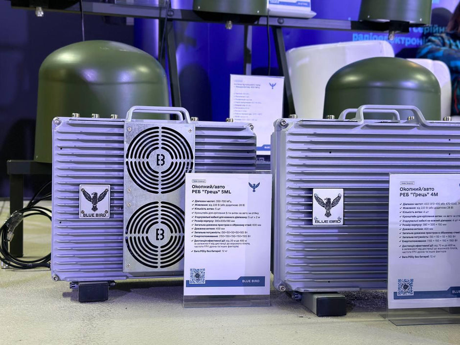 BlueBird серед учасників Українського Павільйону: системи протидії дронам та РЕБ у Лас-Вегасі
