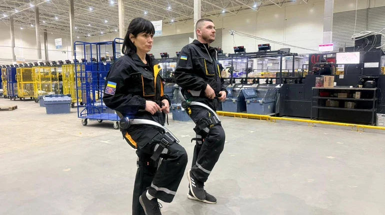 Економічна правда: «Укрпошта» почала тестувати екзоскелети