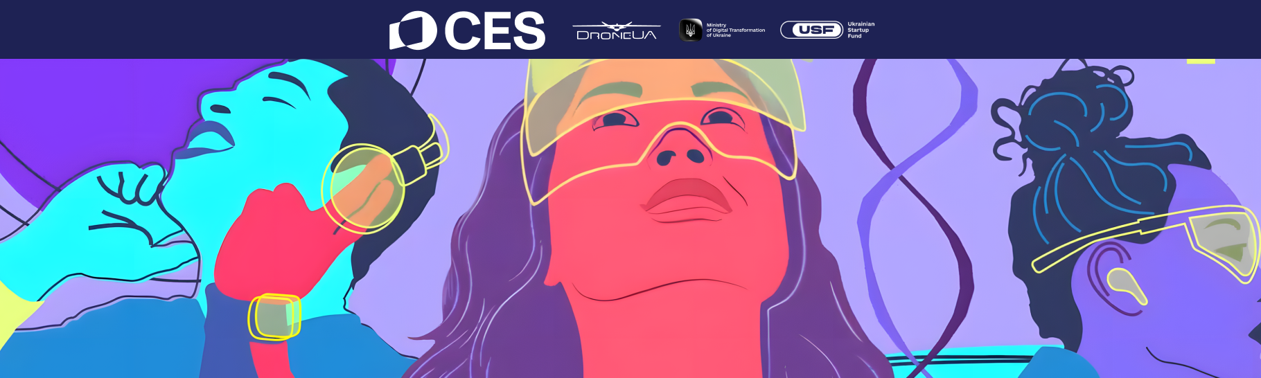 Україна повертається на глобальну сцену CES у Лас-Вегасі: DroneUA, Мінцифра та Український фонд стартапів розпочинають відбір команд до Українського павільйону