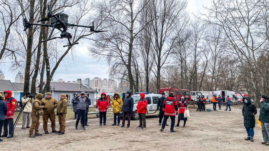 Дрони в рятувальній операції на воді