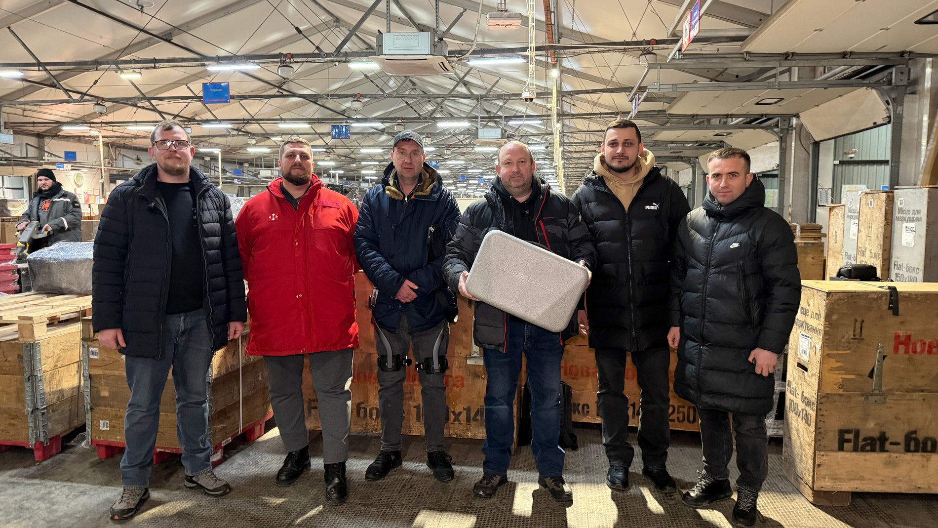 DroneUA запустив перший пілотний проєкт із застосування екзоскелетів Hypershell в Україні