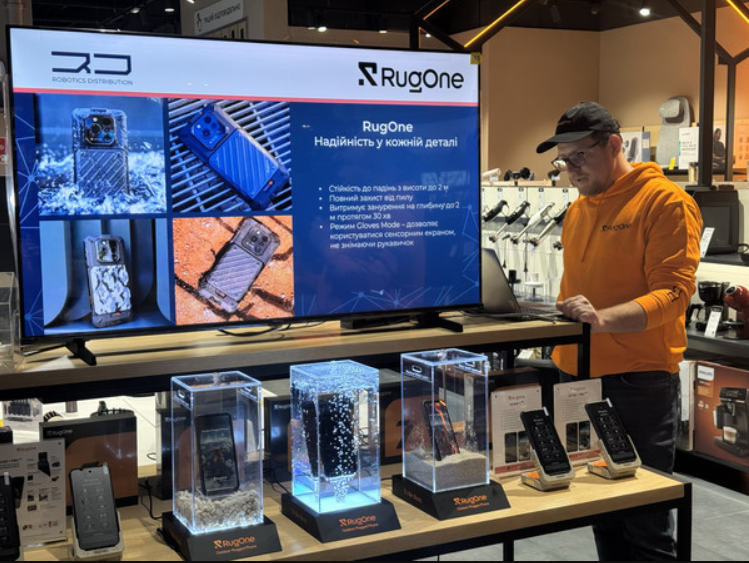 IT News: У Києві презентували захищені смартфони RugOne