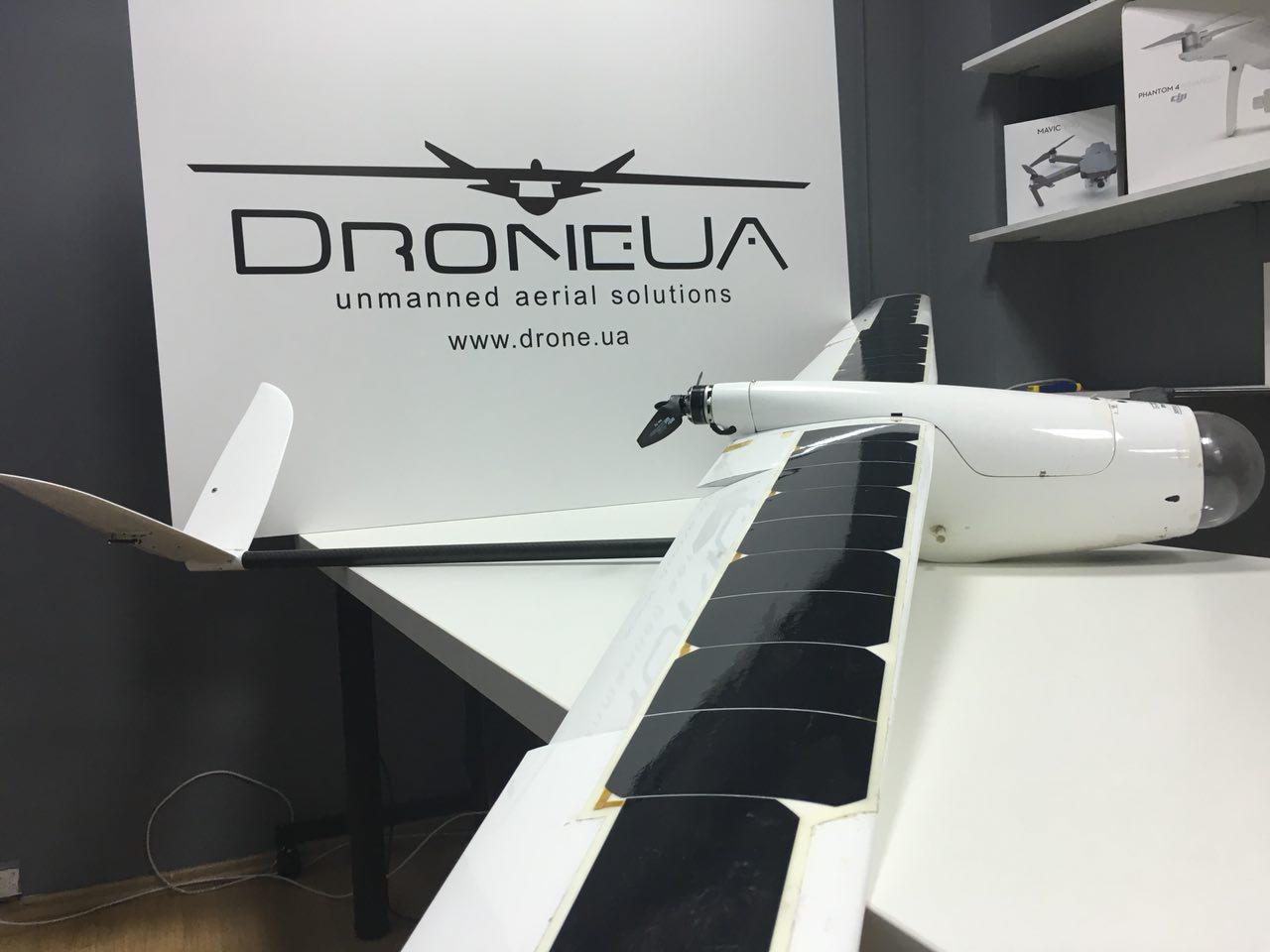 В Україні розпочали польоти дрони на сонячній енергії.